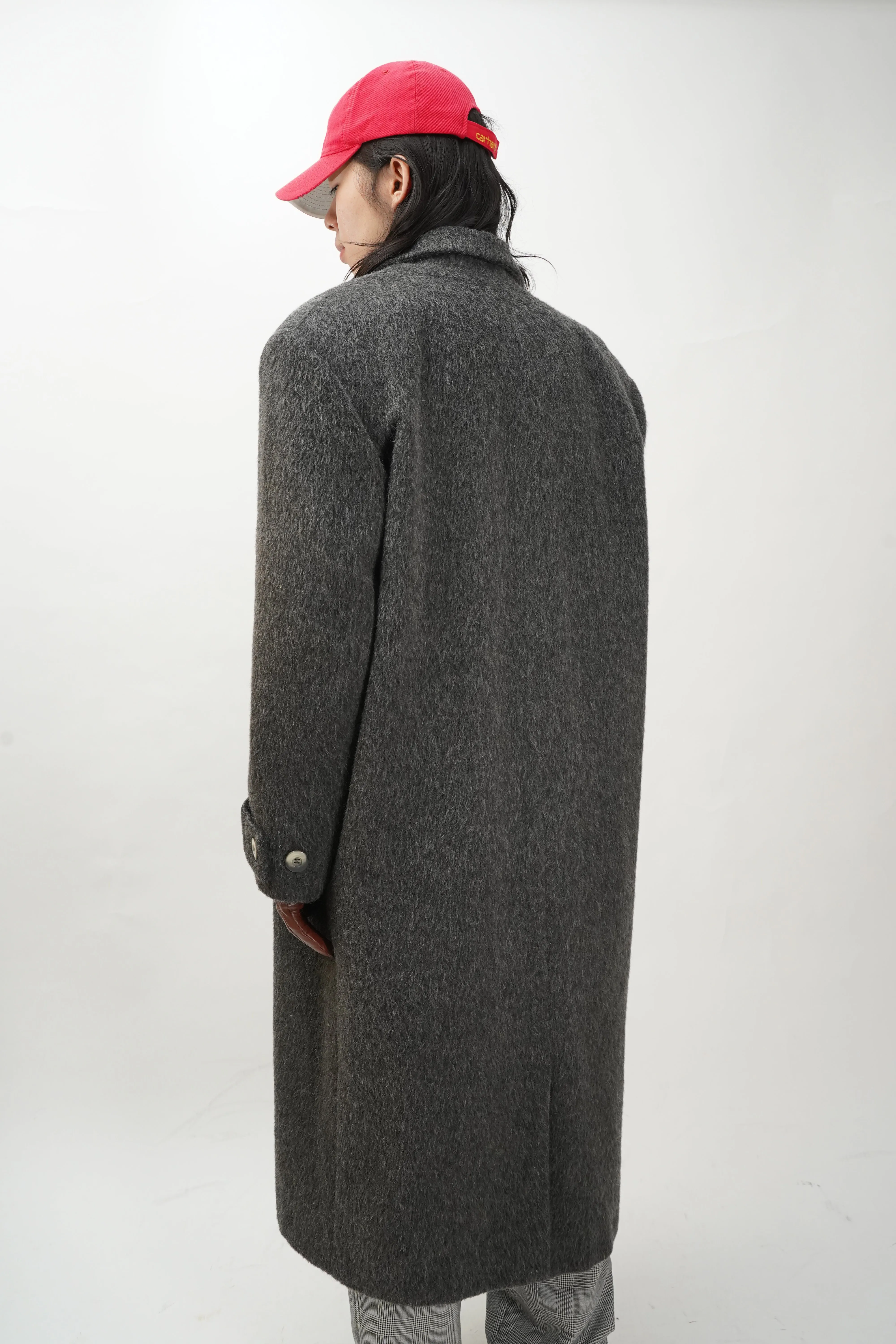 90's "Willi Wear Willi Smith" -Mohair Long Chester Coat-