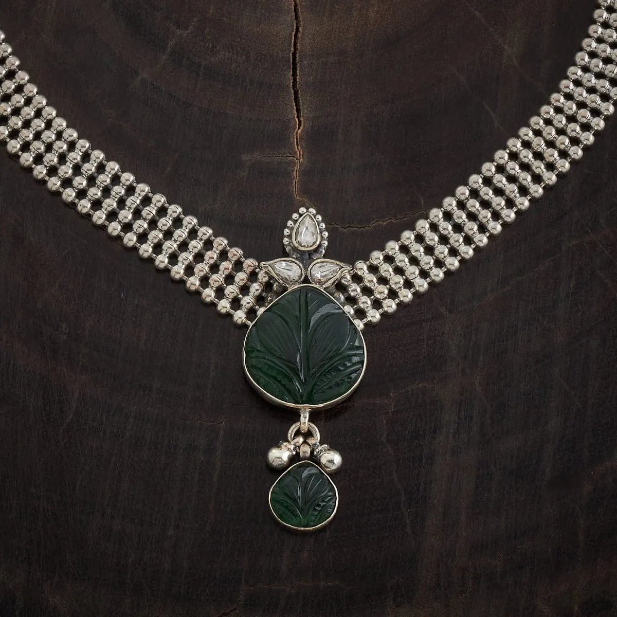 92.5 Silver Necklace 163053