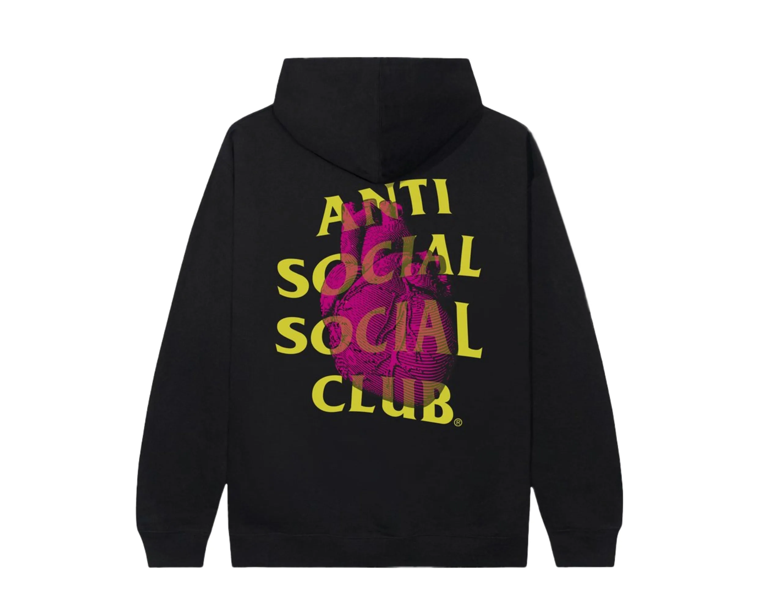 Anti Social Social Club Pulse Check Black Hoodie