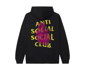 Anti Social Social Club Pulse Check Black Hoodie