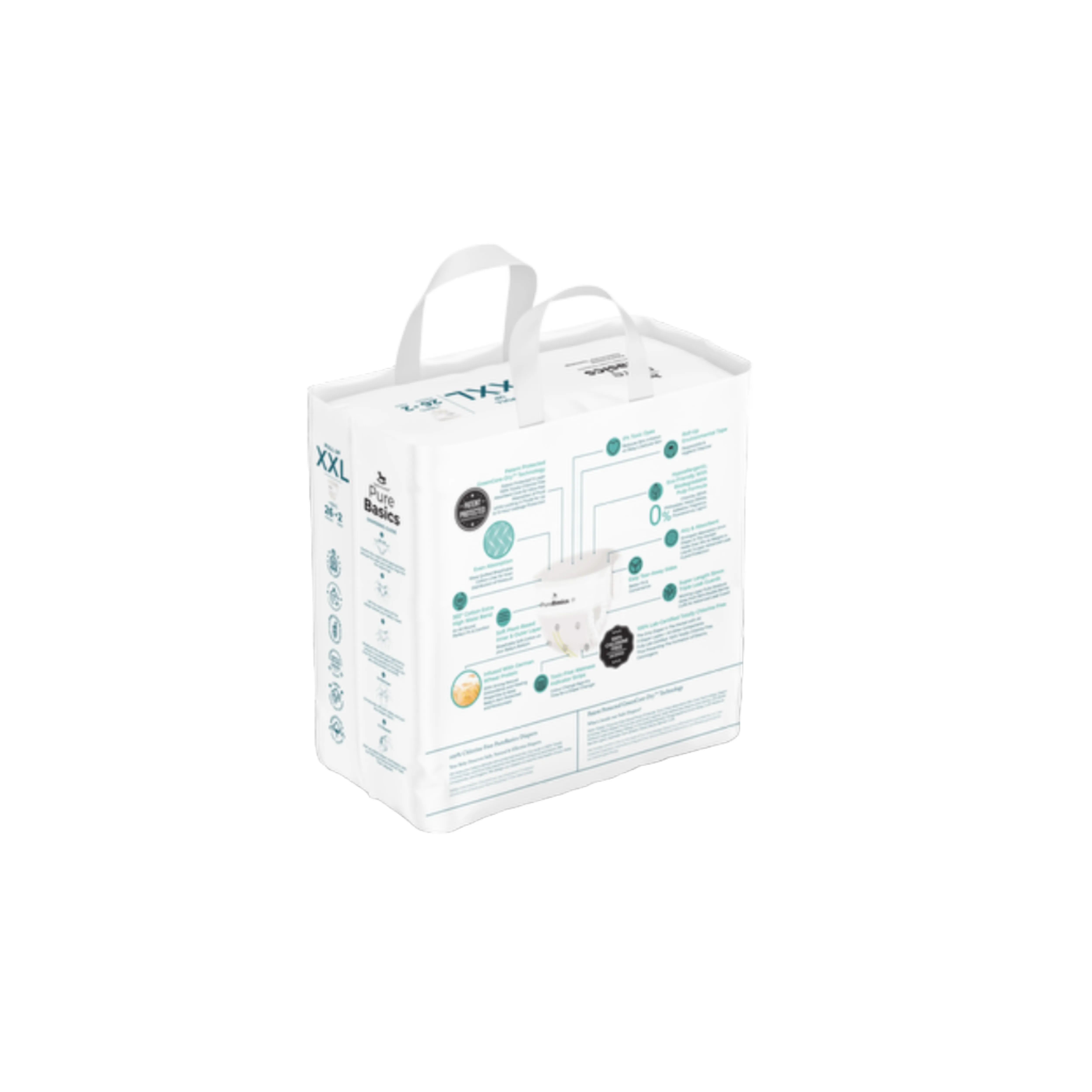 Applecrumby Purebasics Pull Up Diaper XXL26 2