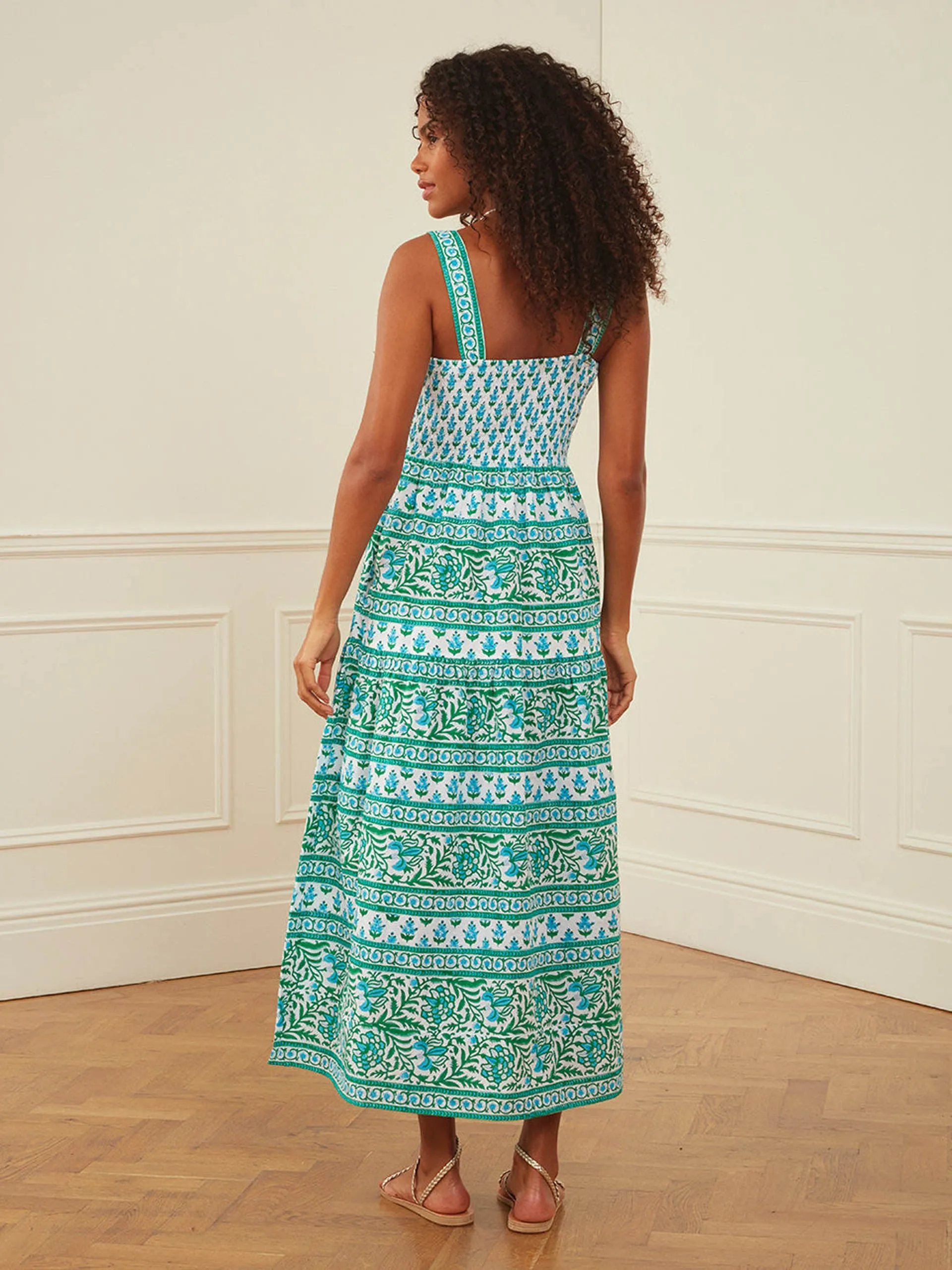 Aqua mix lucia dress
