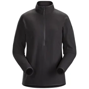 Arc'teryx Women's Black Delta Lightweight Zip Neck