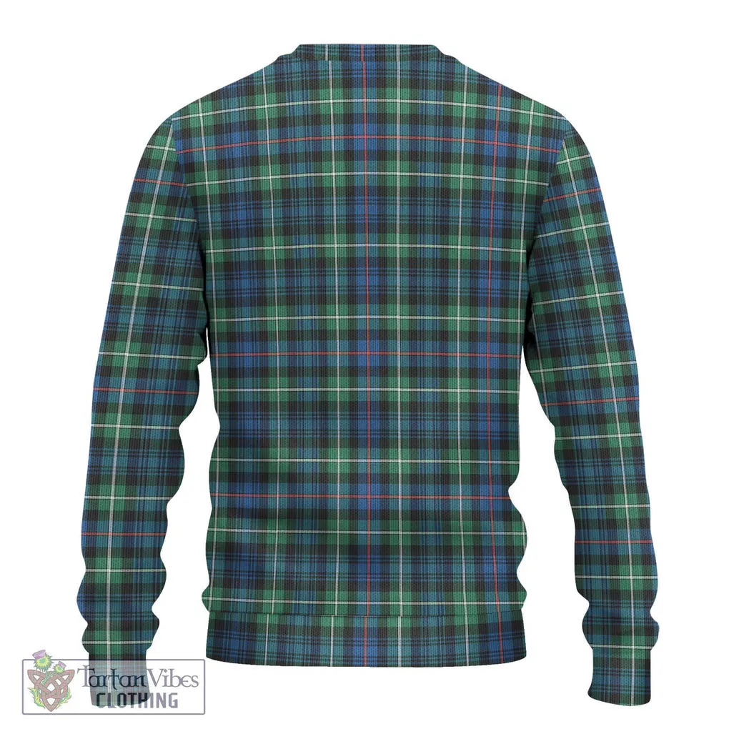 Baillie Ancient Tartan Ugly Sweater with Family Crest DNA In Me Style