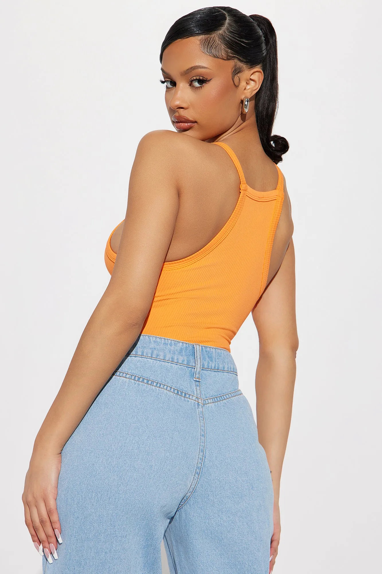Beck Seamless Bodysuit - Orange