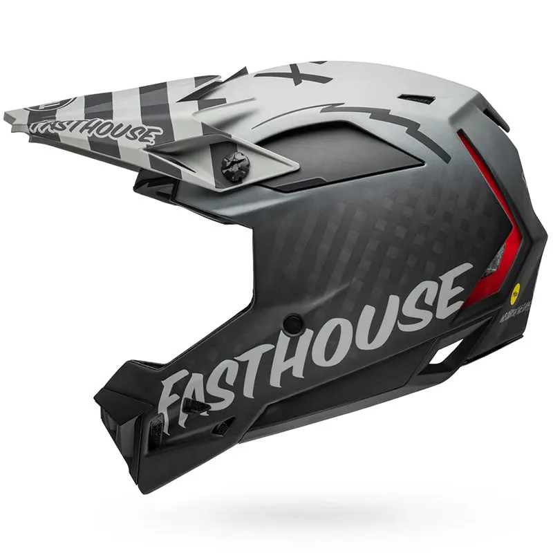 Bell Bike Full-10 Spherical Bicycle Helmets Fasthouse Happy Hour Matte Gray/Black Medium