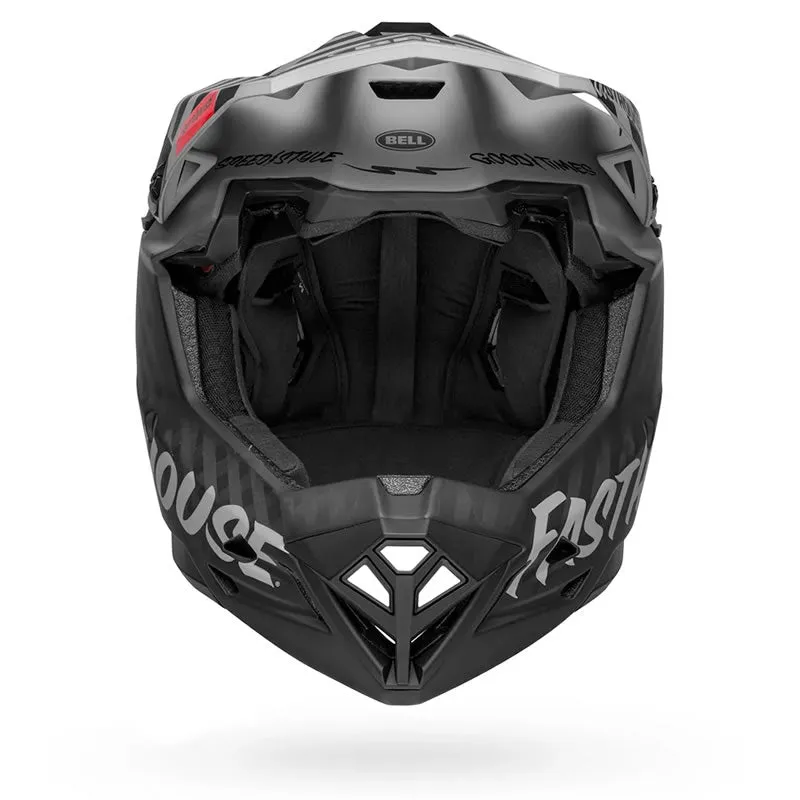 Bell Bike Full-10 Spherical Bicycle Helmets Fasthouse Happy Hour Matte Gray/Black Medium
