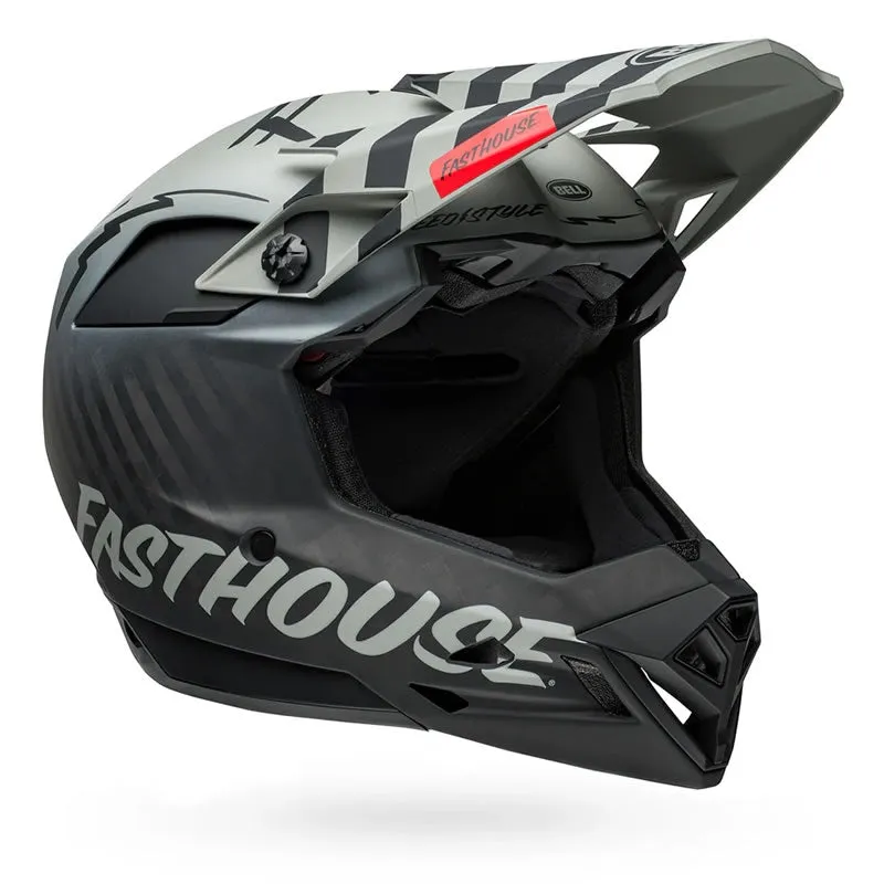 Bell Bike Full-10 Spherical Bicycle Helmets Fasthouse Happy Hour Matte Gray/Black Medium