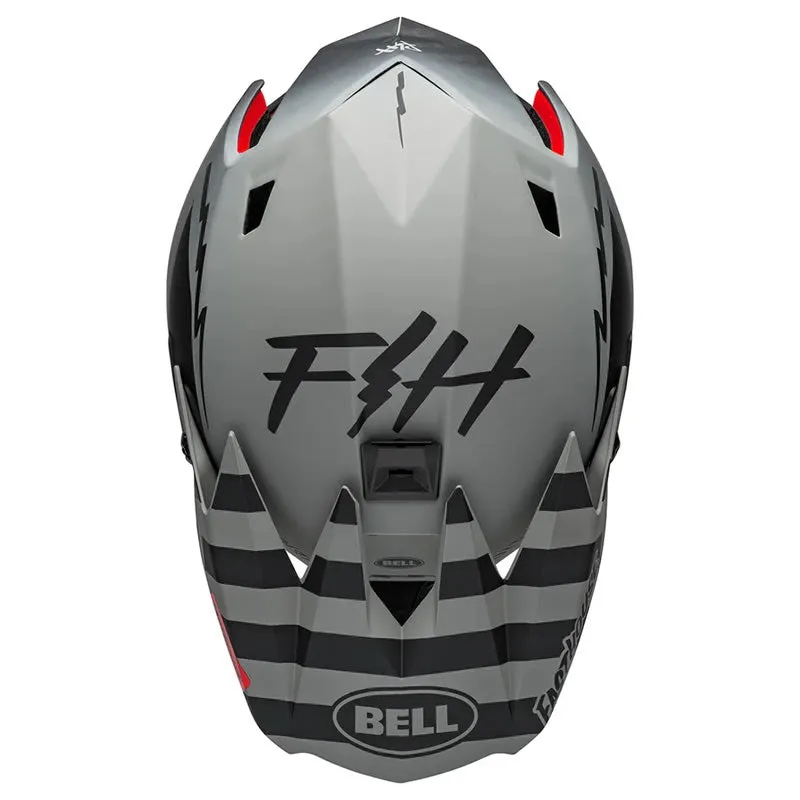 Bell Bike Full-10 Spherical Bicycle Helmets Fasthouse Happy Hour Matte Gray/Black Medium