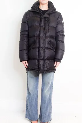 Black Parka coat RRP £450