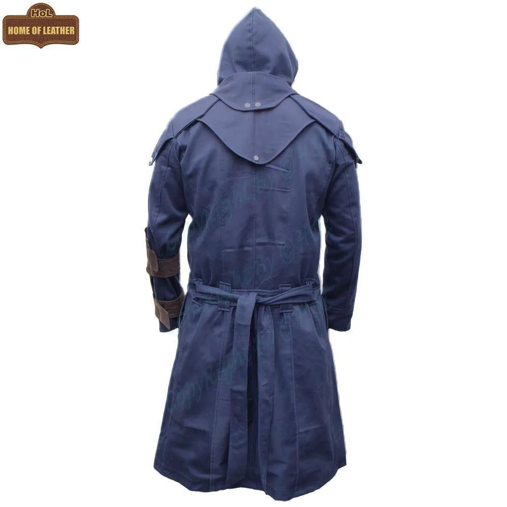 C008 Men's Unity Creed Arno Assassin's Dorian Cloak Cosplay Coat