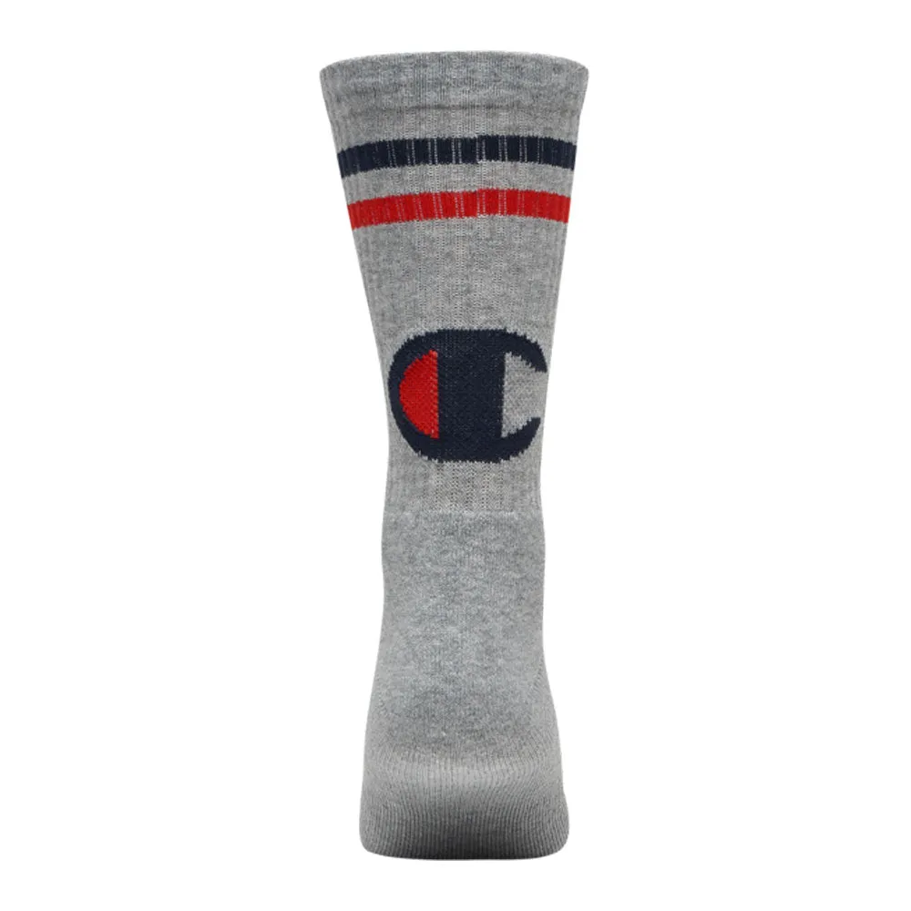 Champion LIFE Men's Big C Crew Sock