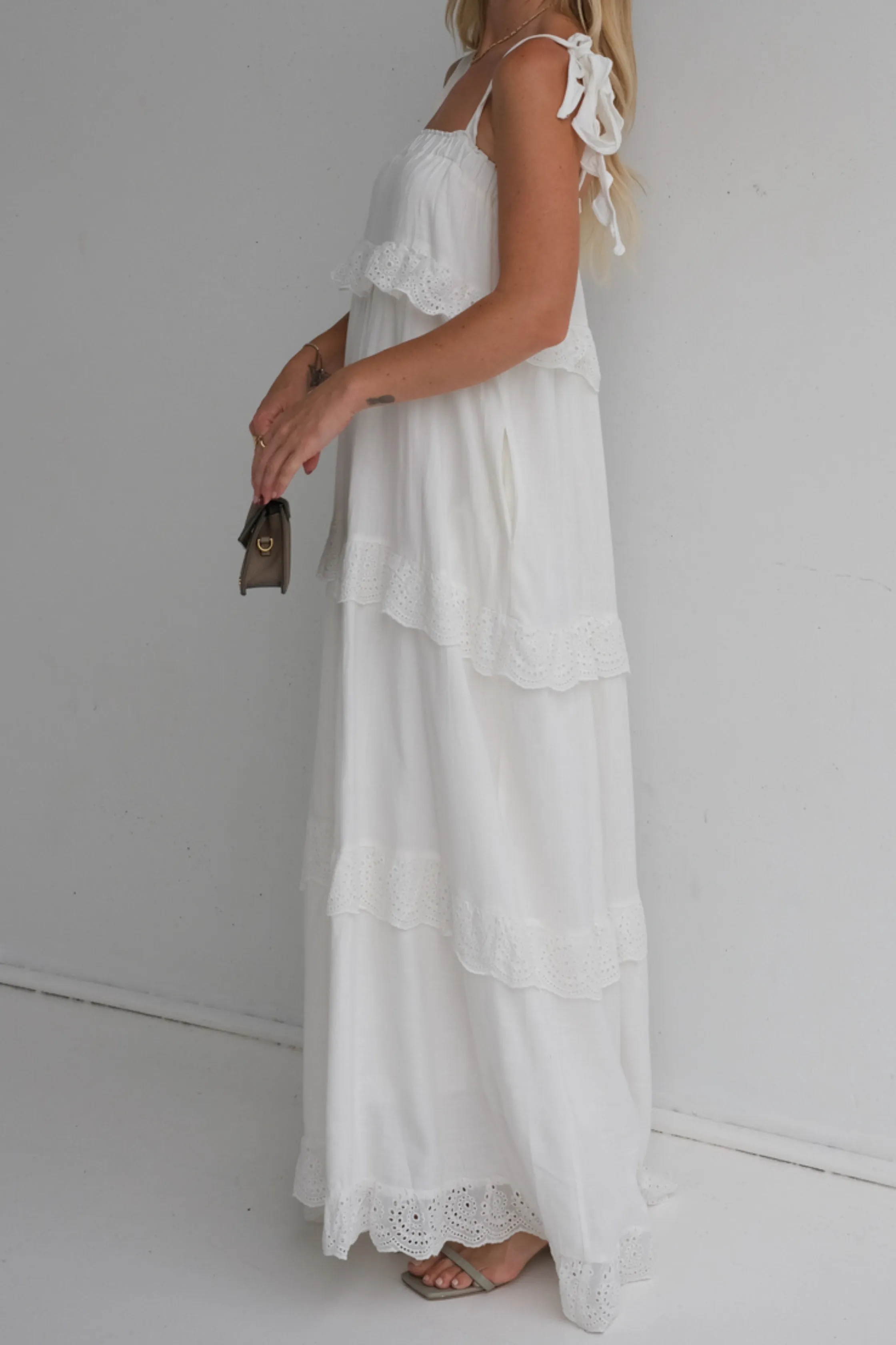 CHANTELLE MAXI DRESS - White