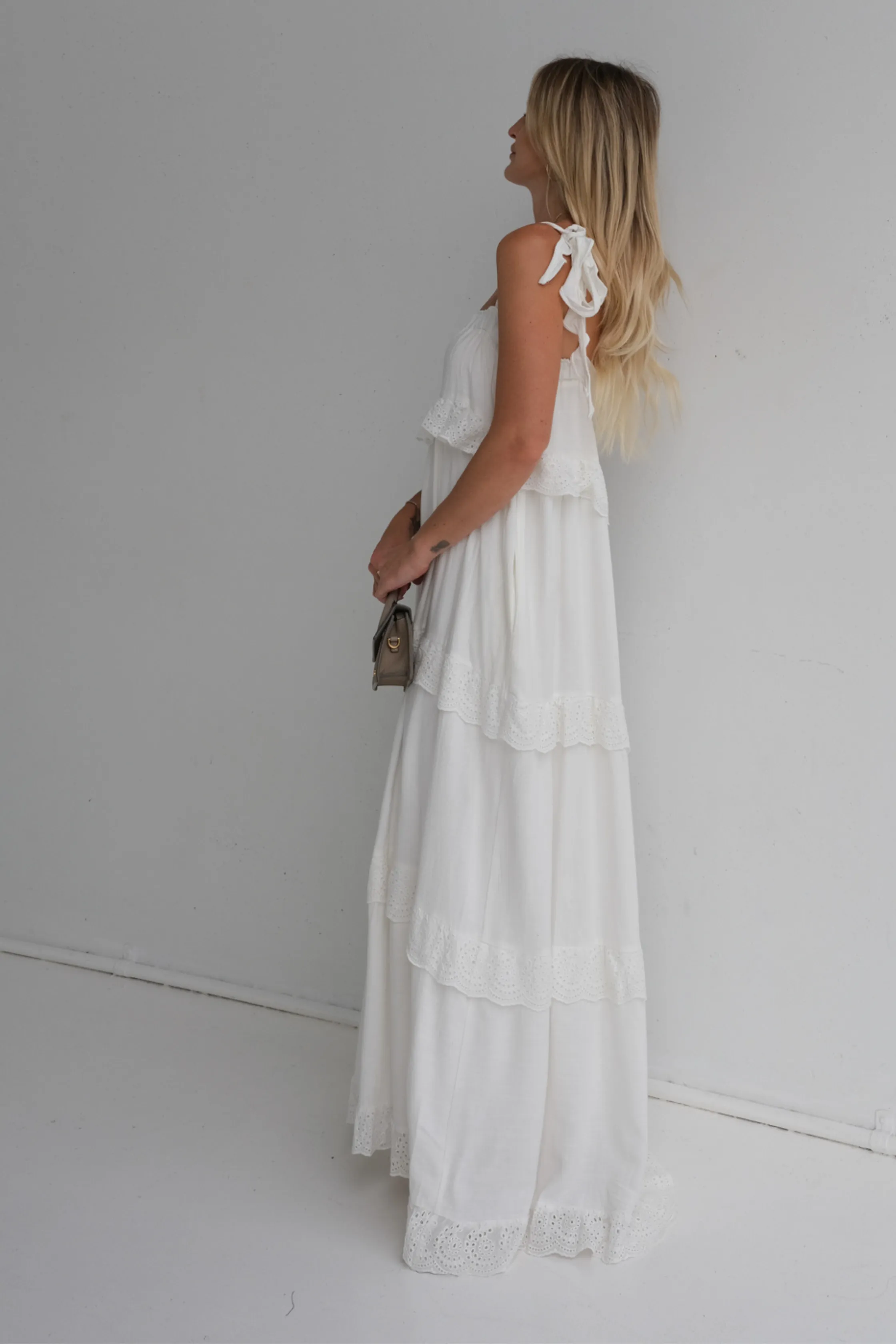 CHANTELLE MAXI DRESS - White