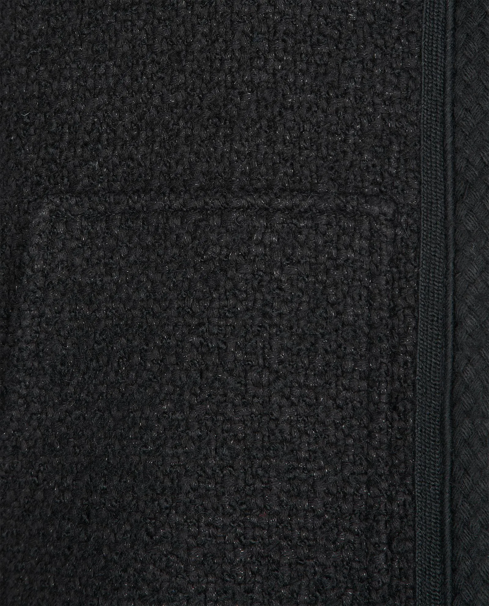 Céline Celine Eddy Period Tweed Wool Parka Triomphe Black Jacket Size F 36 ladies