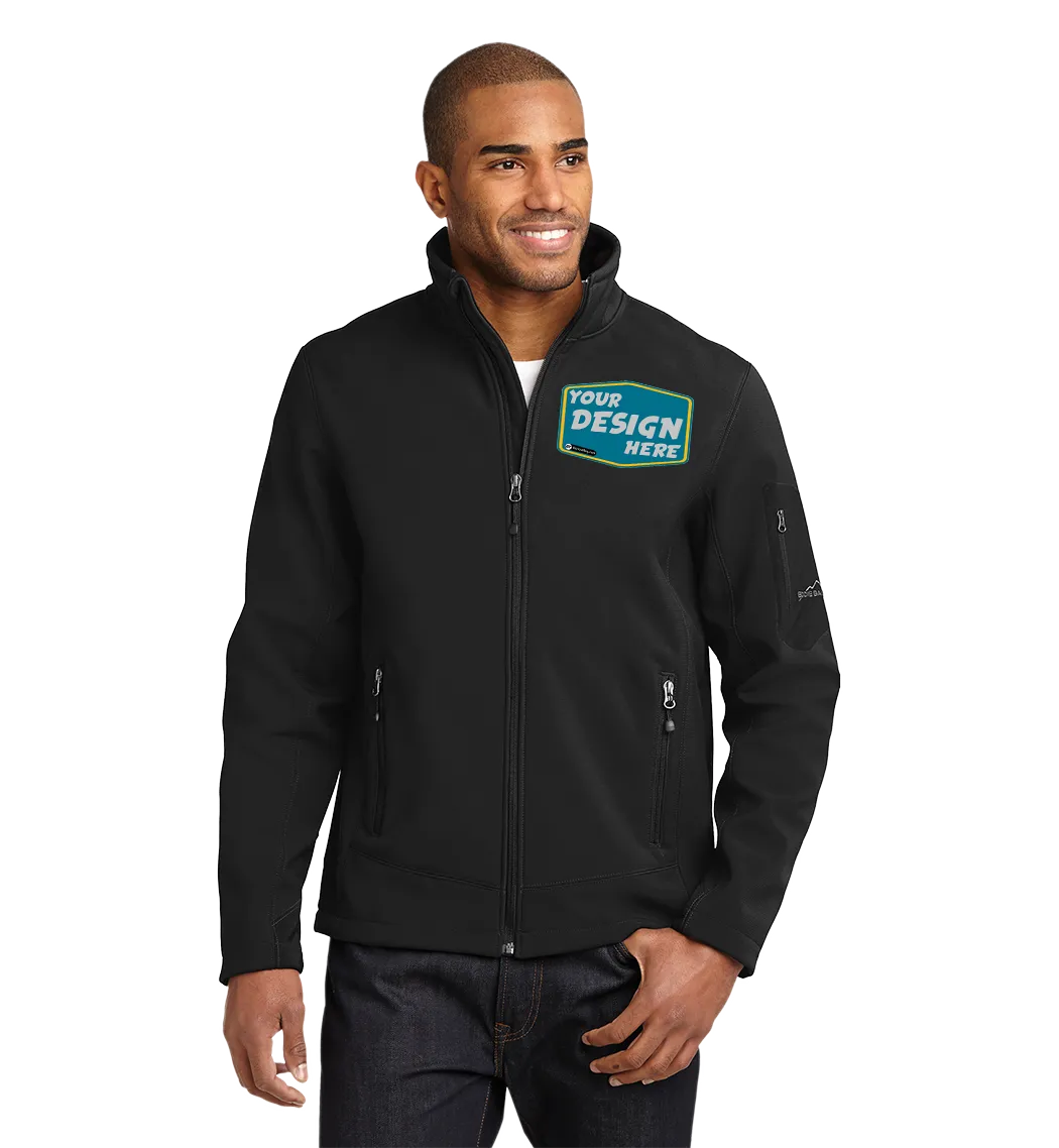 EDDIE BAUER Custom Men's Rugged Ripstop Soft Shell Jacket.