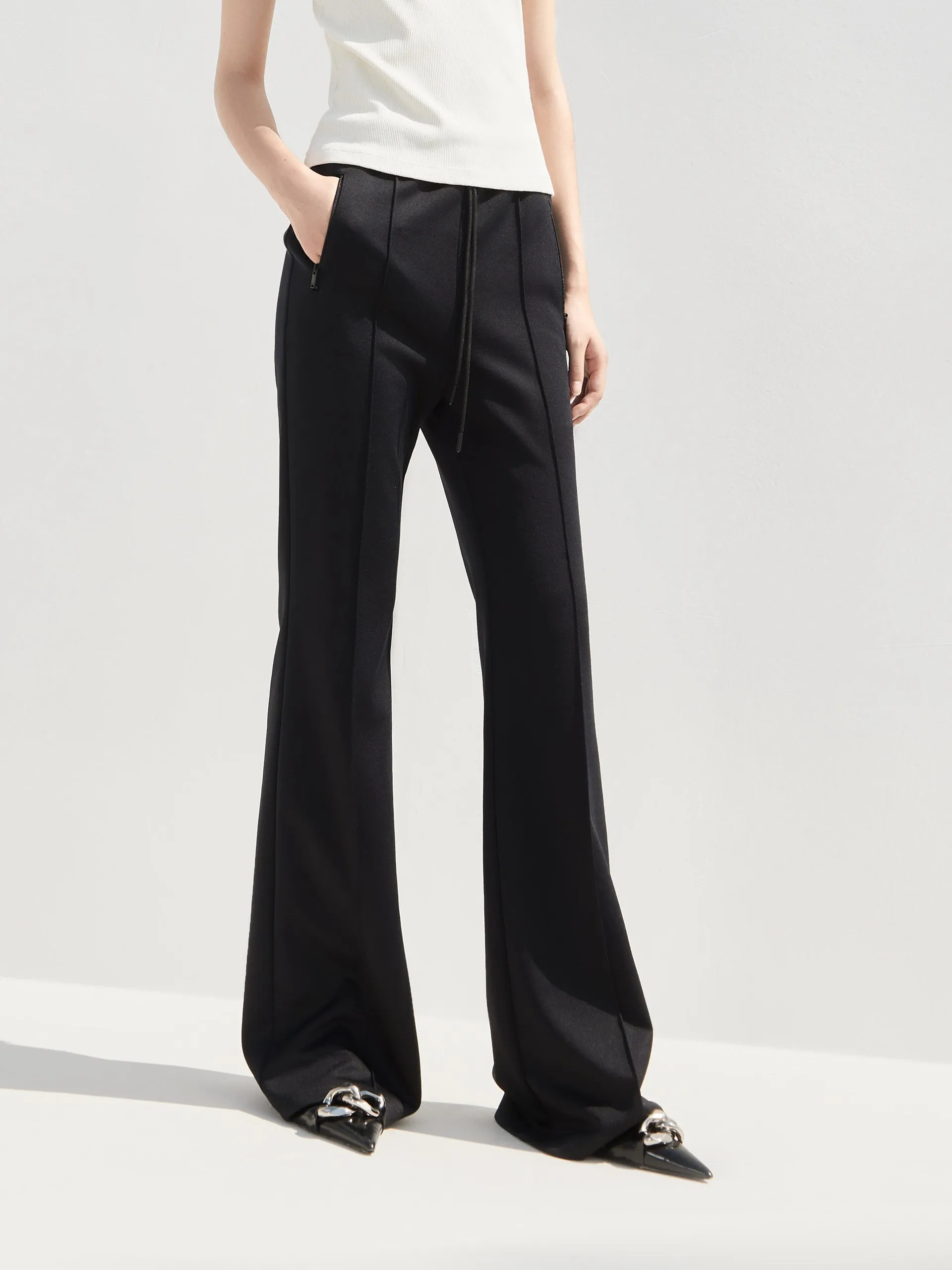 Elasticated waistband Casual Pants