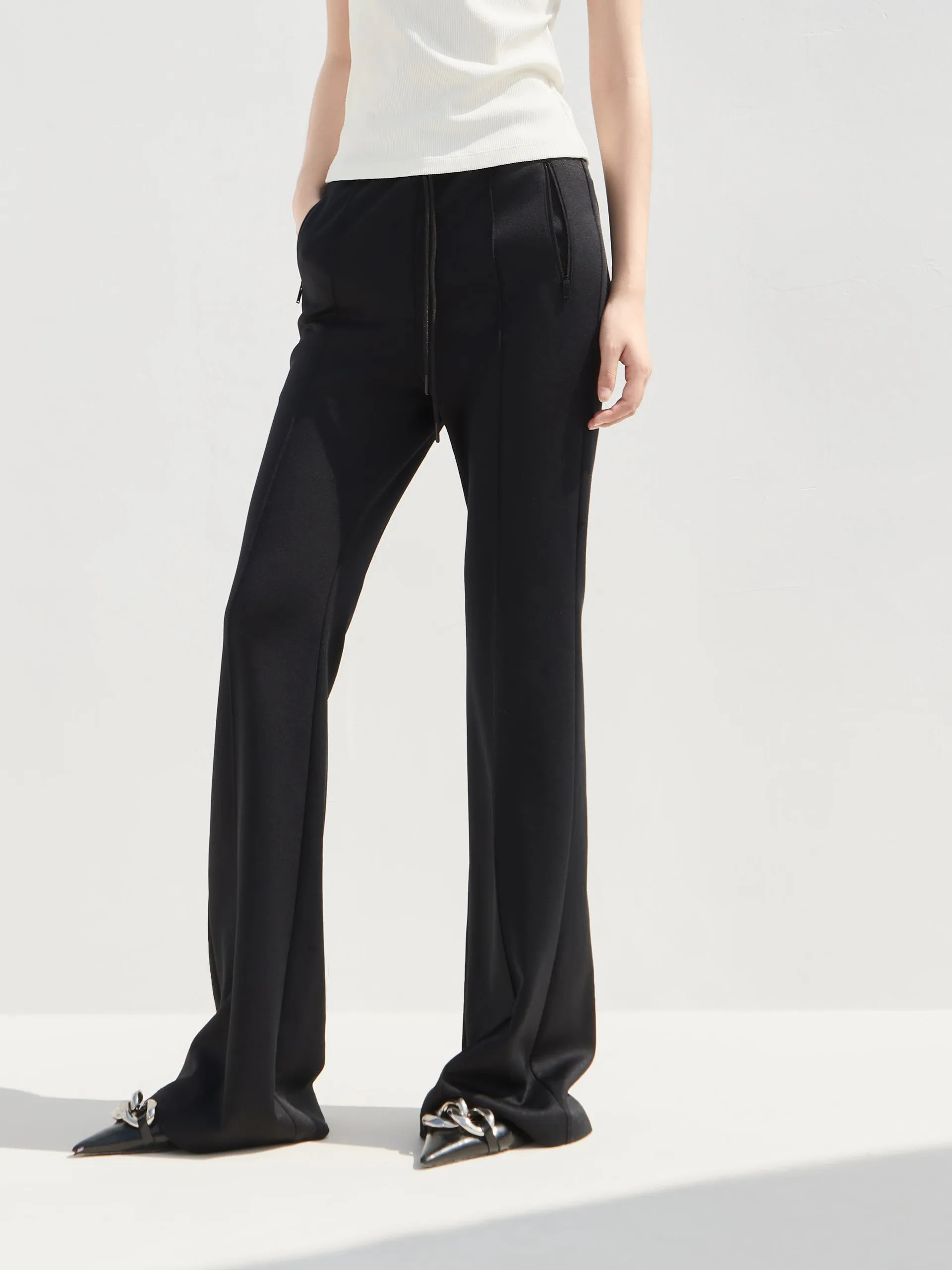 Elasticated waistband Casual Pants