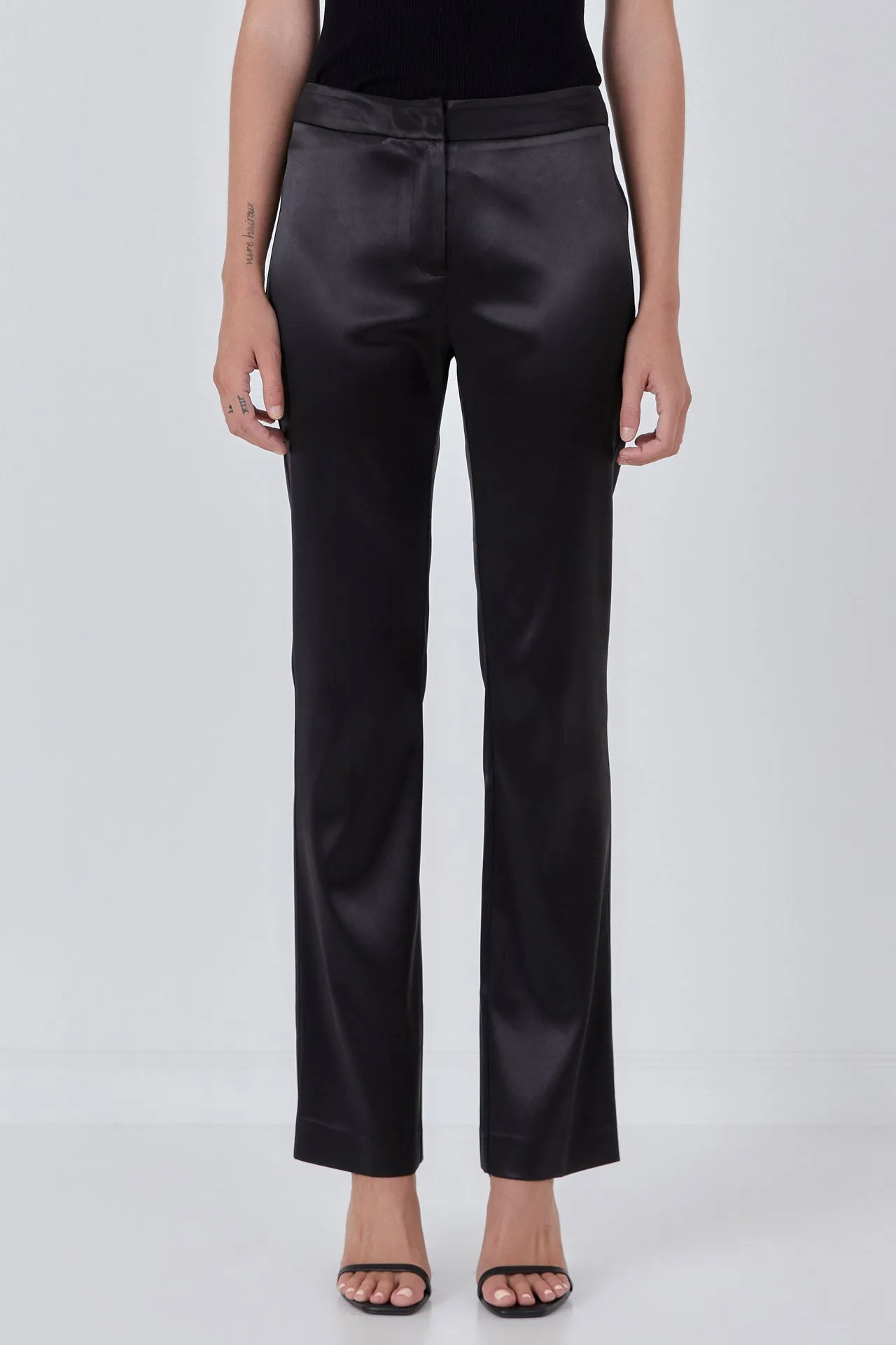 Endless Rose - Flared Solid Trouser