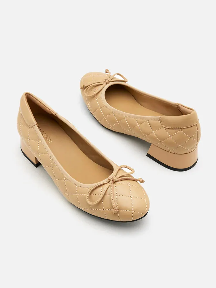 Francesca Bow Ballerina Heels