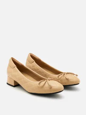 Francesca Bow Ballerina Heels