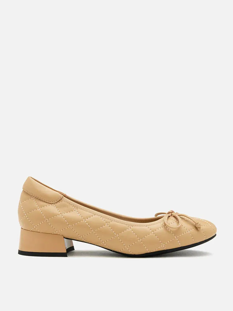 Francesca Bow Ballerina Heels