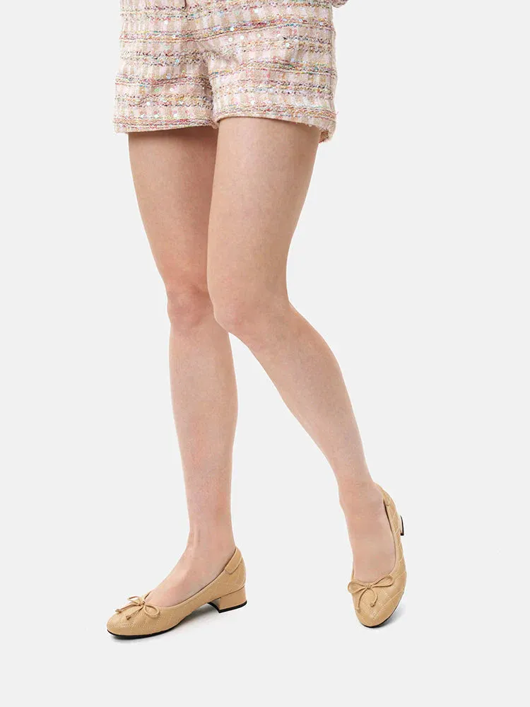 Francesca Bow Ballerina Heels