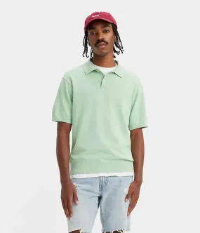 LEVI'S KNIT POLO A7294-0000 AQUA FOAM