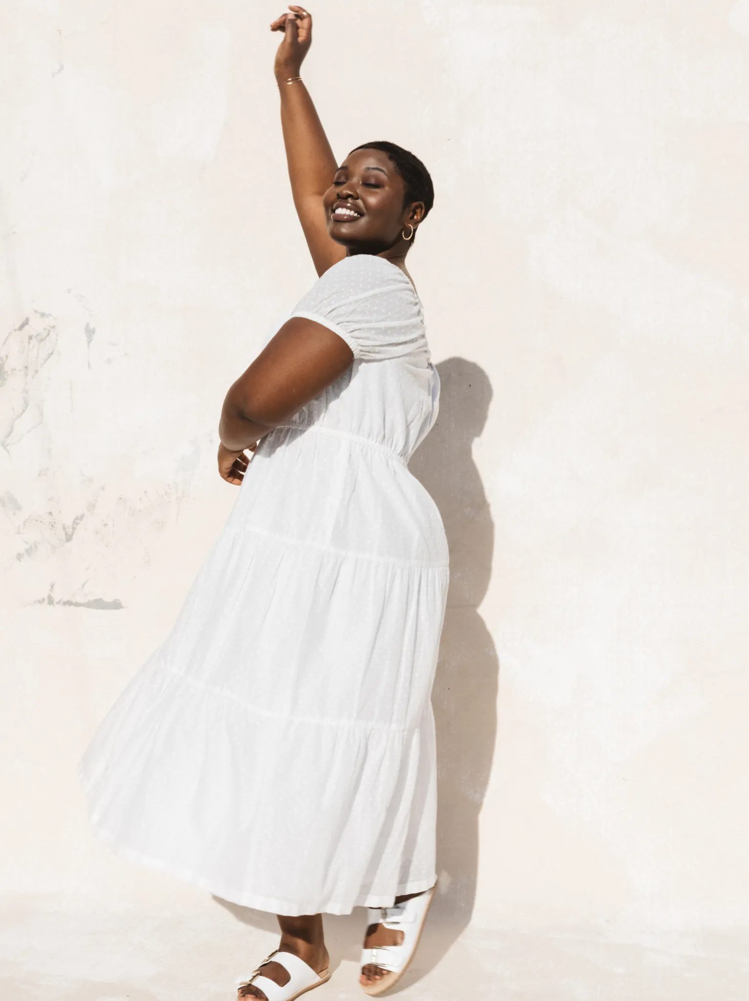Lizzie Tiered Midi Dress