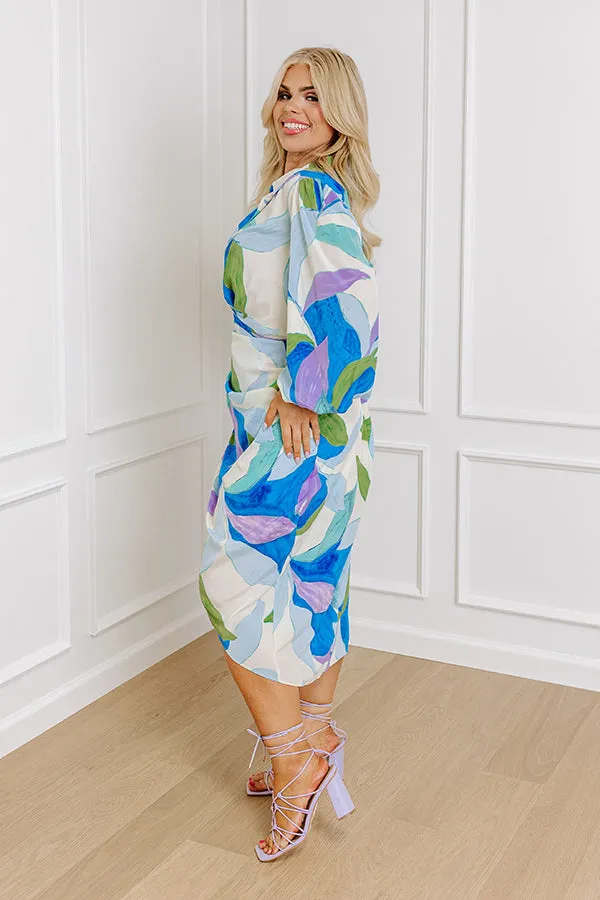 Luxe and Lavish Midi Dress Curves