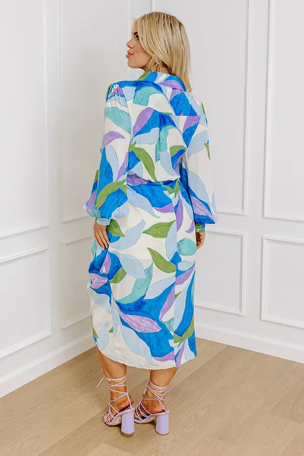 Luxe and Lavish Midi Dress Curves