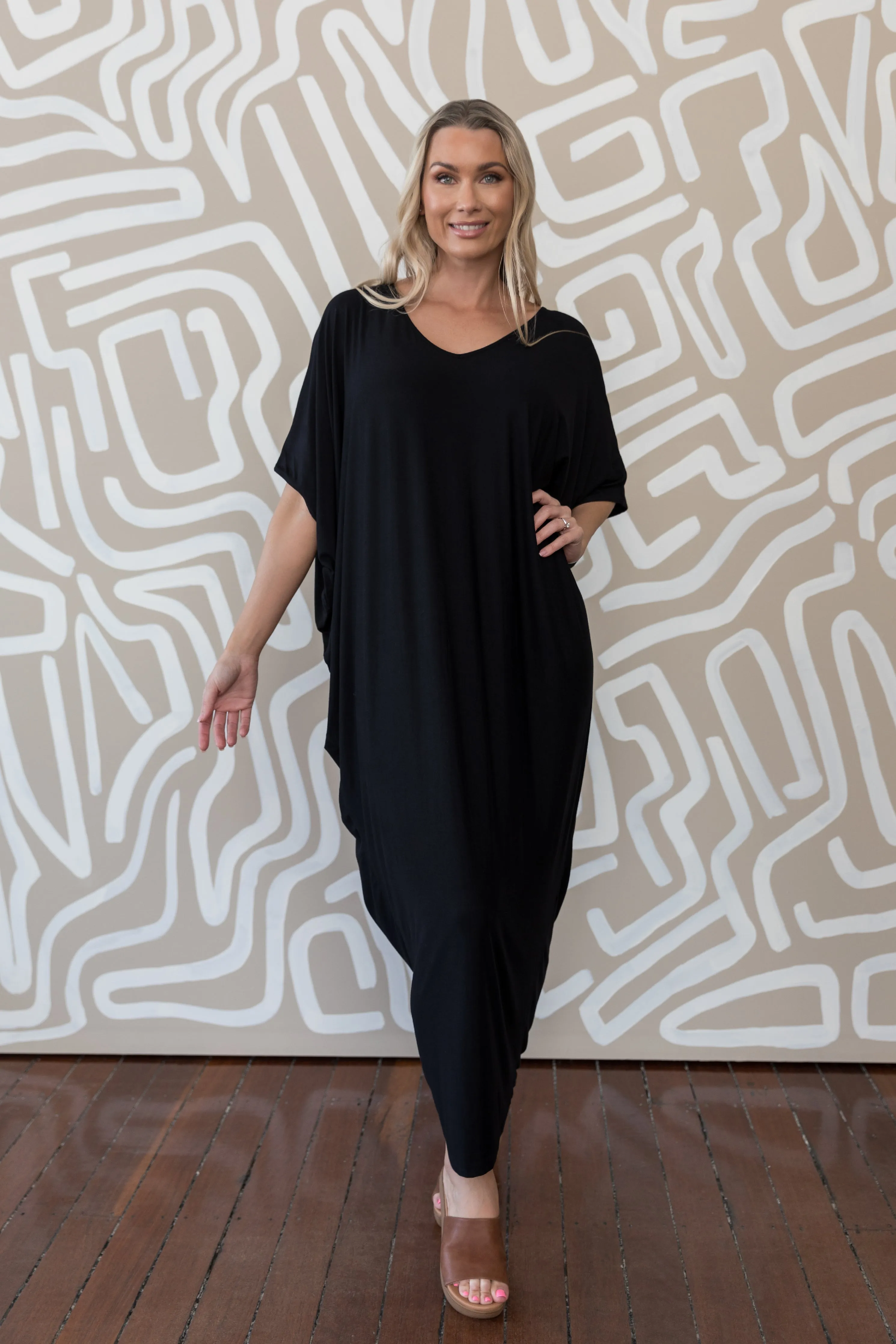 Maxi Miracle Dress | Black