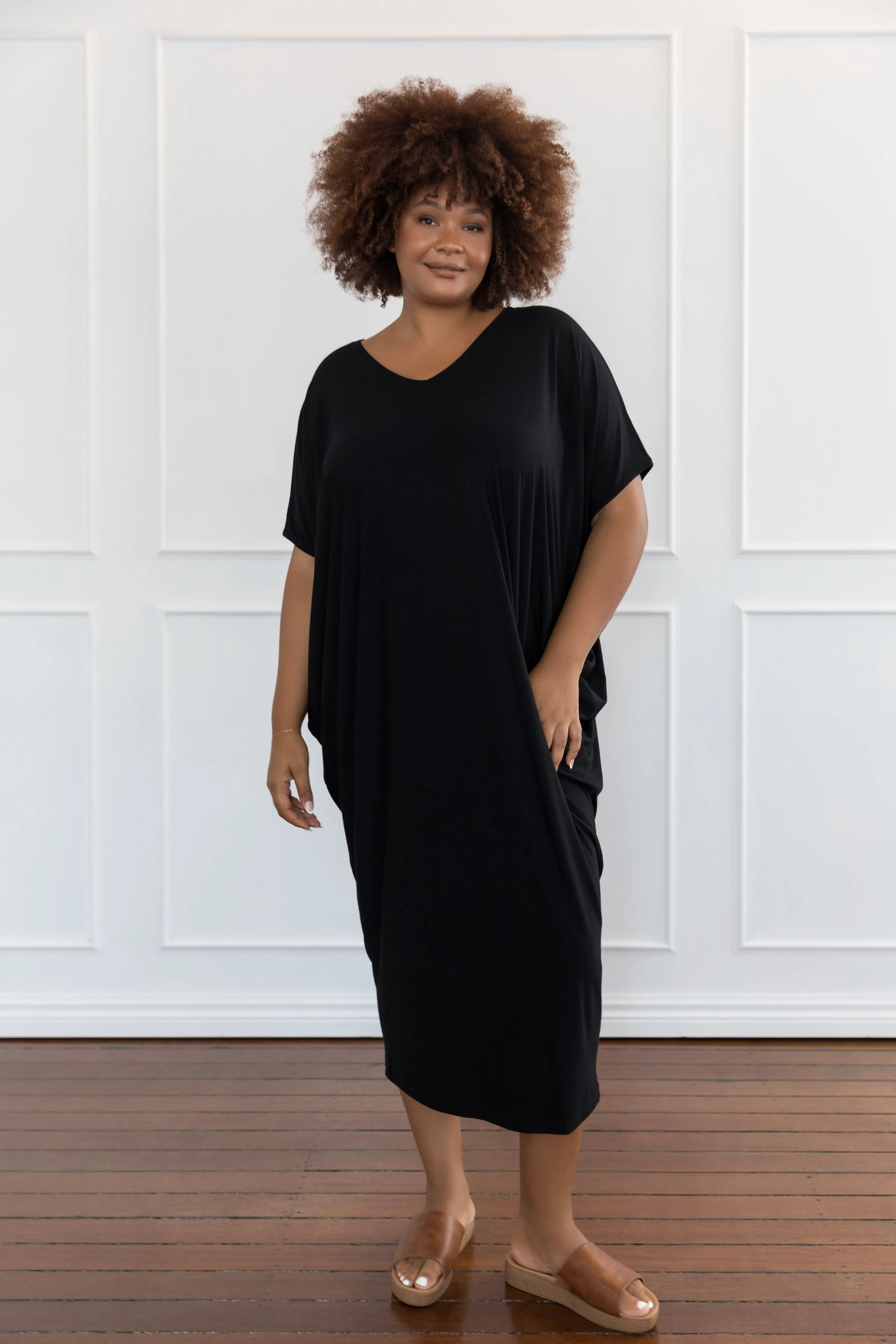 Maxi Miracle Dress | Black