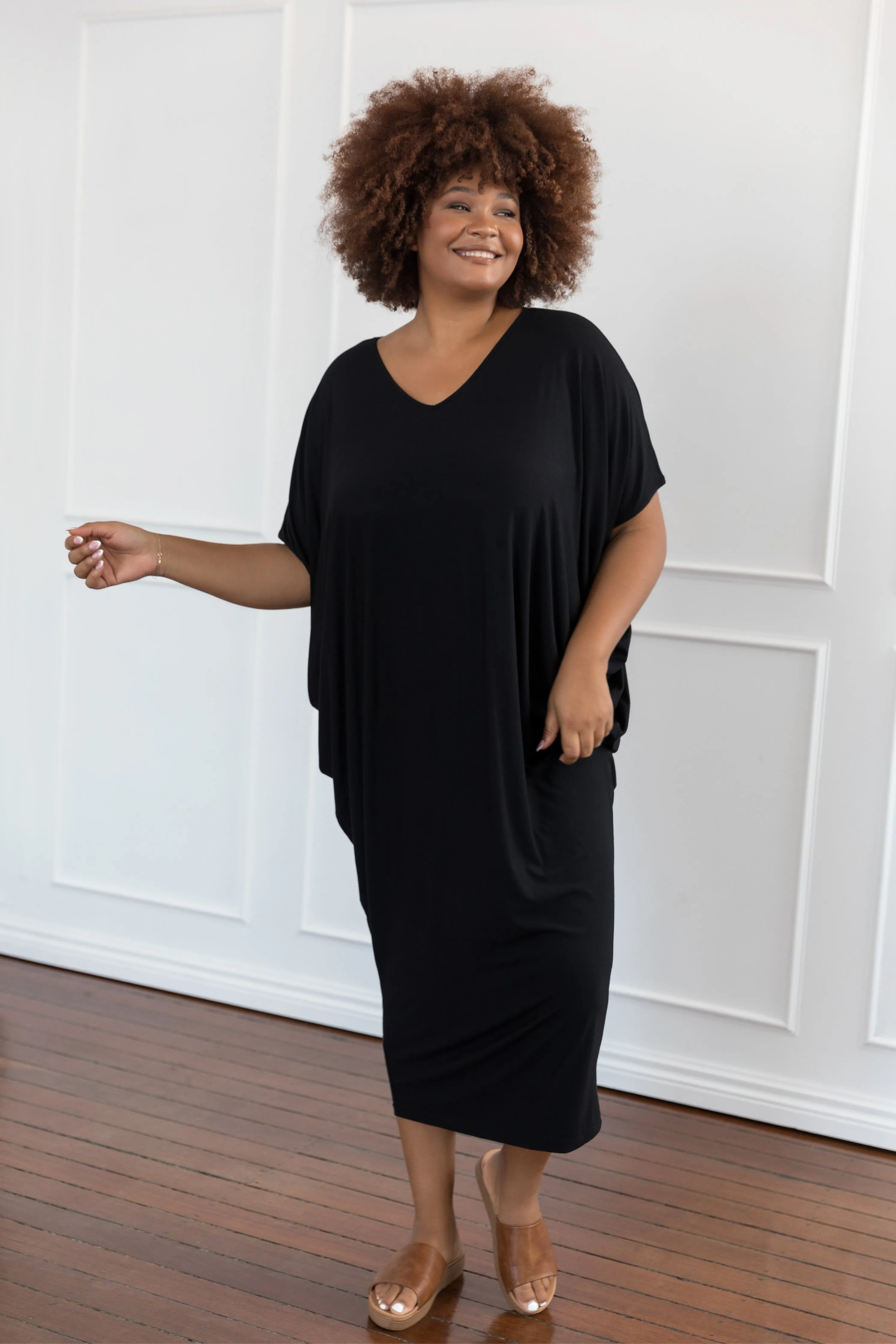 Maxi Miracle Dress | Black