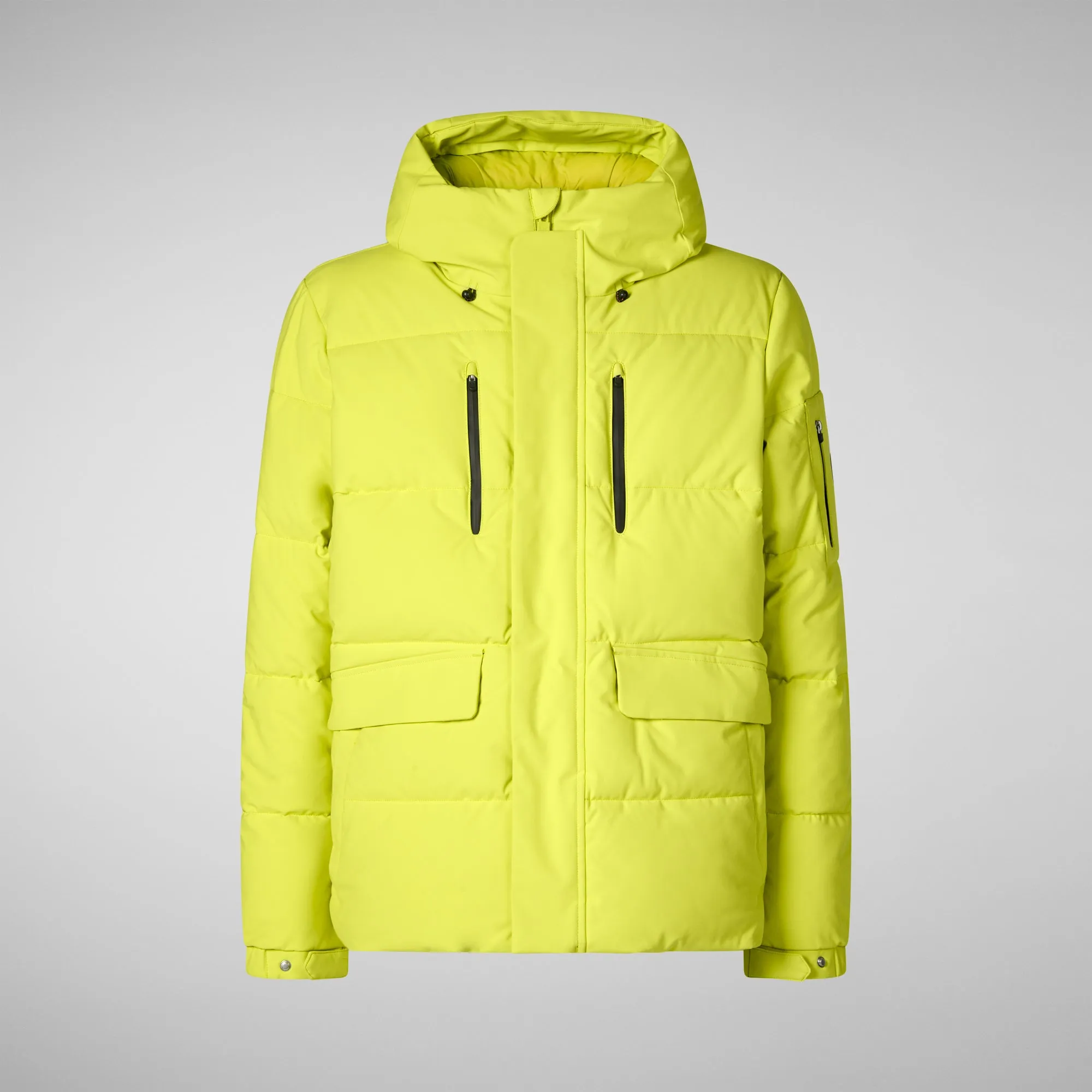 Men's  Hooded Parka Alter in Lichen Green