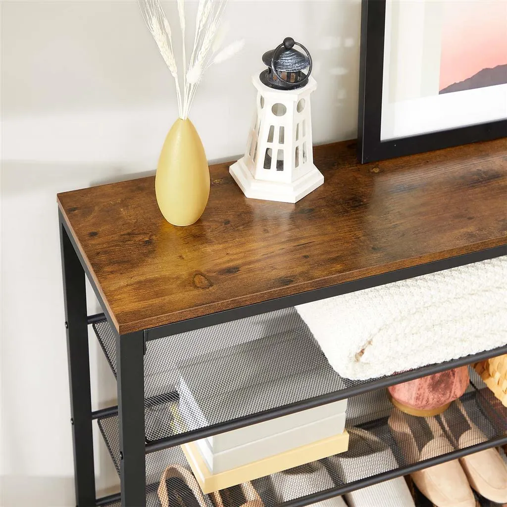 Mesh Shelves Shoe Rack