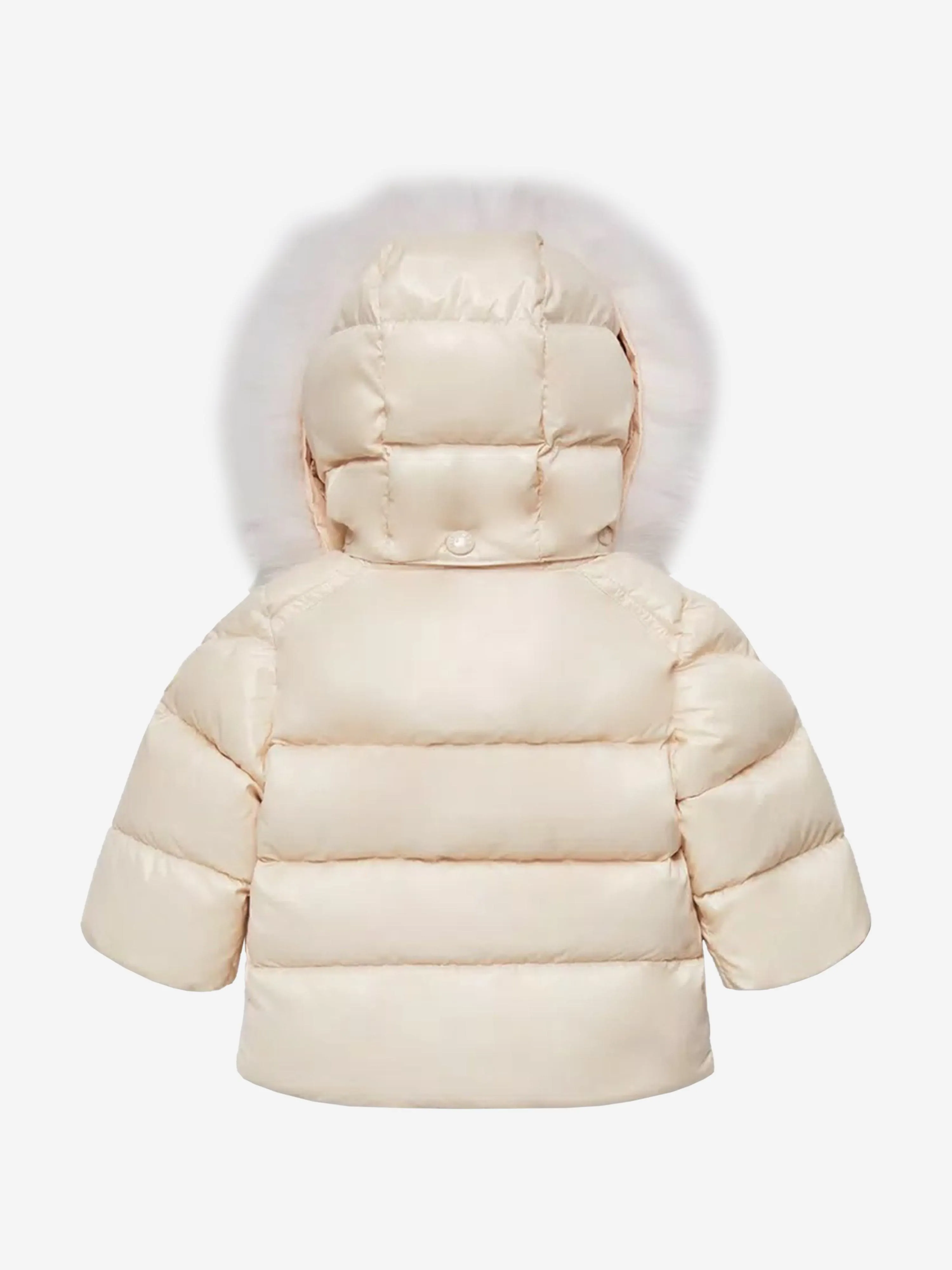 Moncler Enfant Baby Girls Down Padded K2F Jacket in Pink