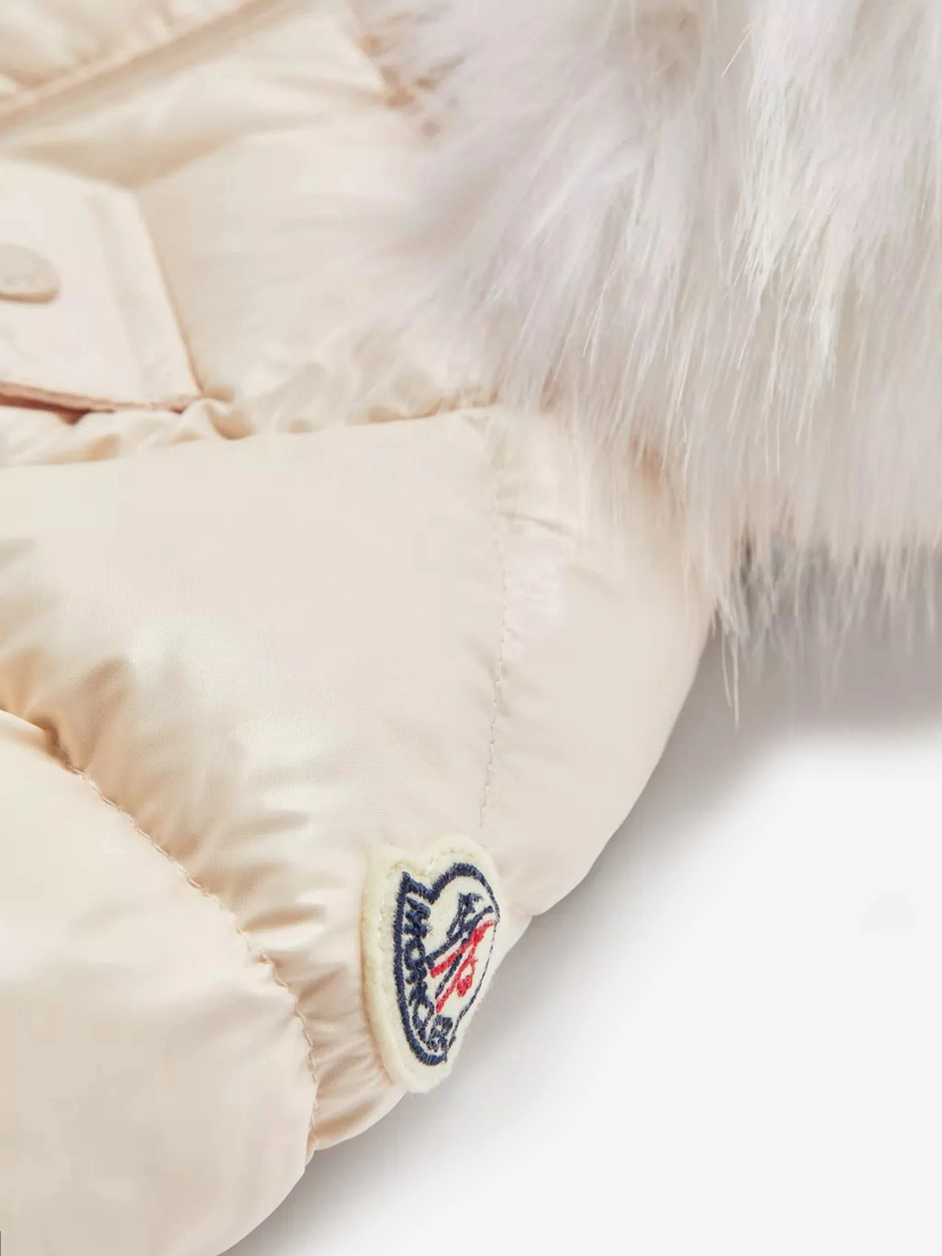 Moncler Enfant Baby Girls Down Padded K2F Jacket in Pink