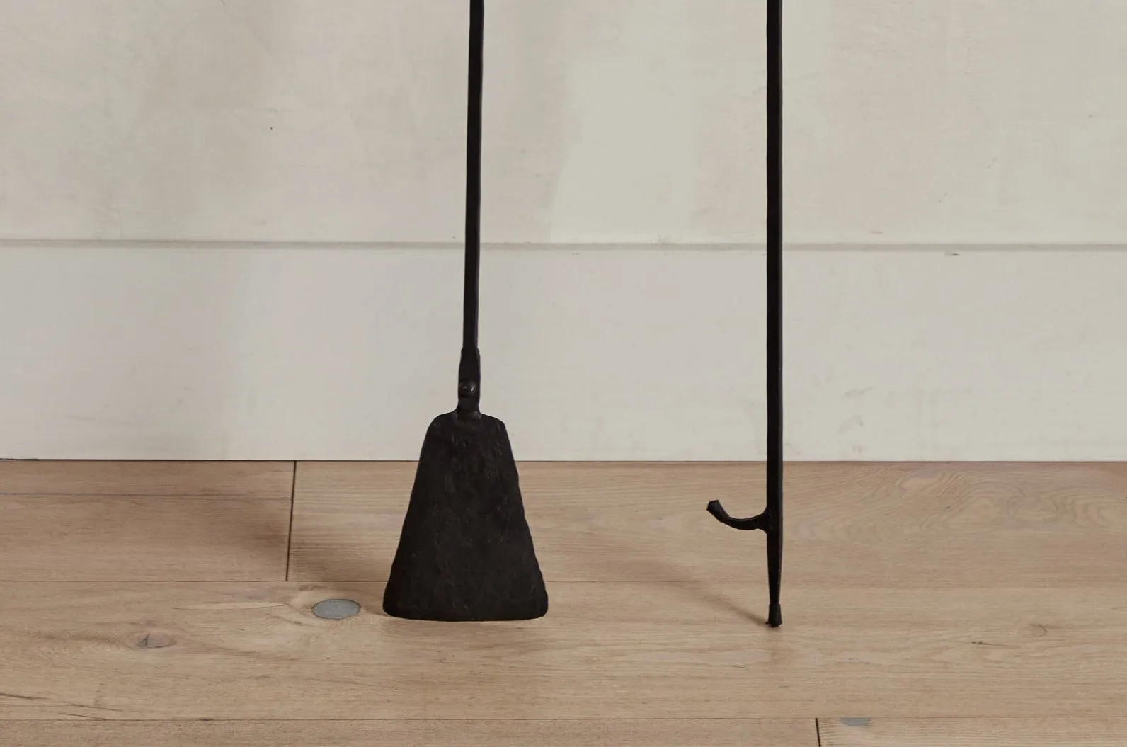 Nickey Kehoe Forged Iron Owl Fireplace Tools