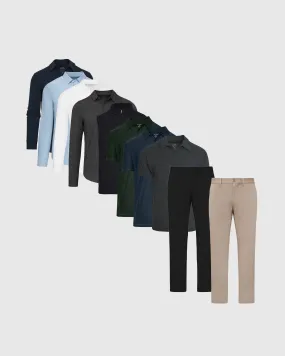 Office Casual Outfit 10-Pack