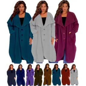 Paityn Lagenlook Fleece Coat Jacket