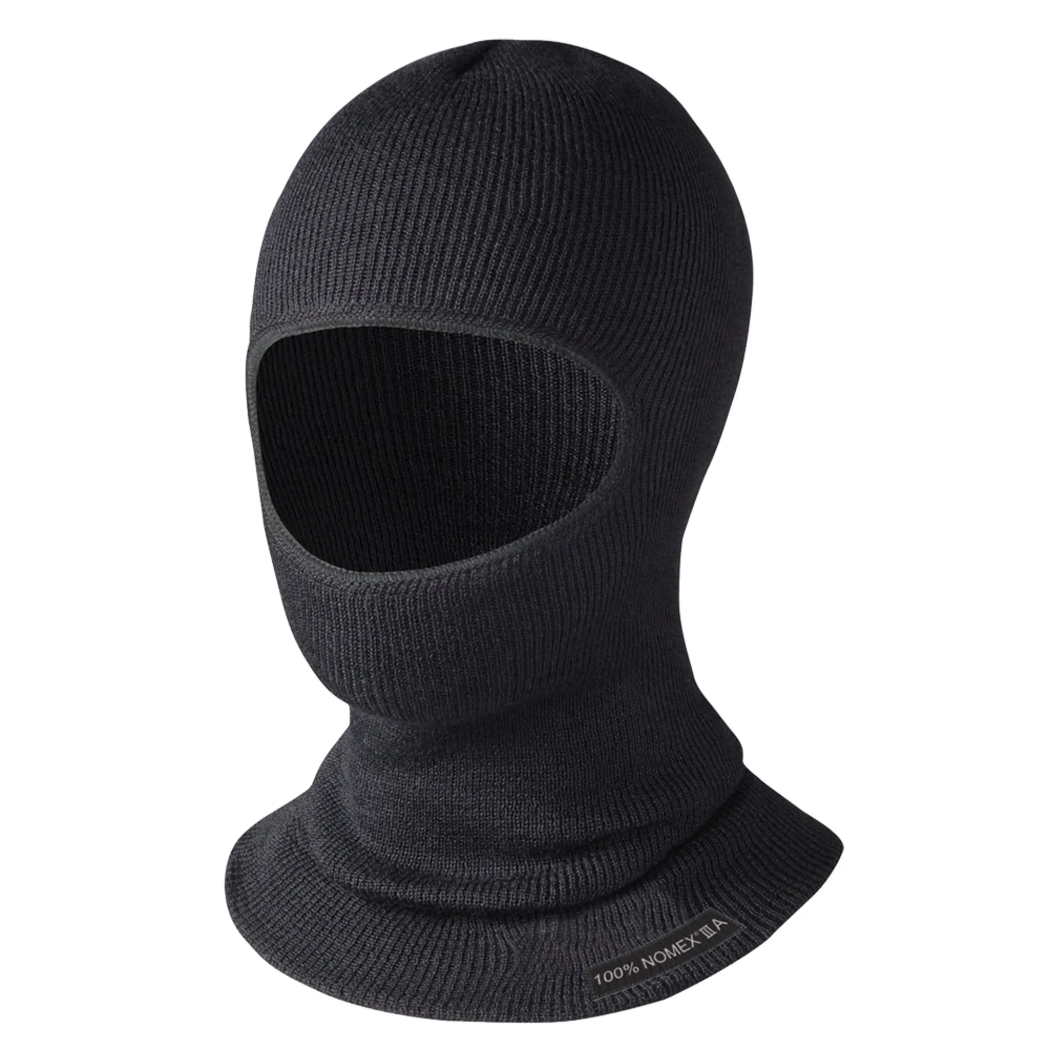 Pioneer NOMEX® IIIA 1-Hole Balaclava - Flame Resistant, Black, Durable, Lightweight, Comfortable Protection for High-Heat Environments, One Size