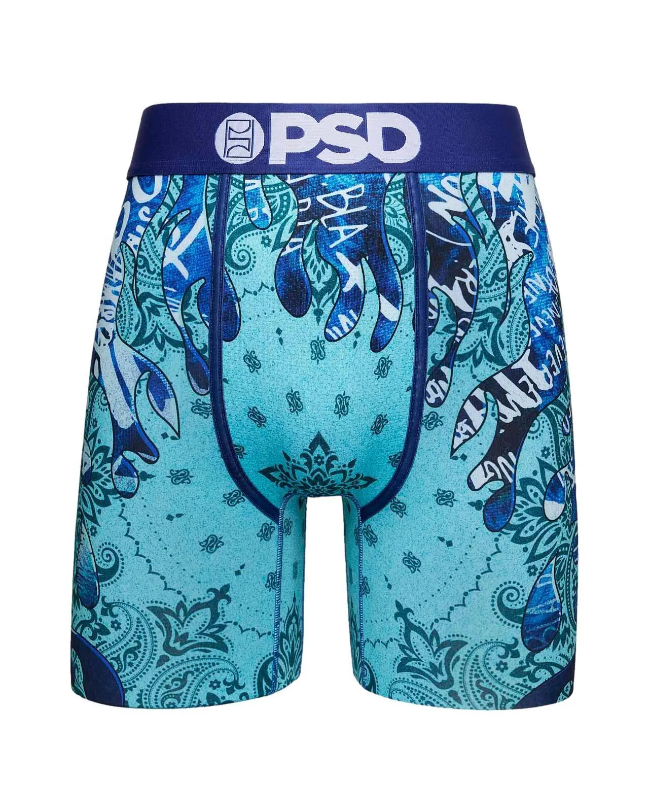 PSD Men's Bandeezy Blue Boxer Briefs