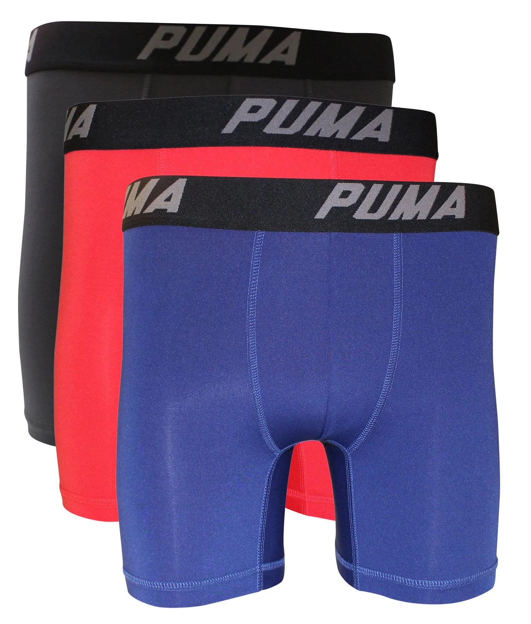 Puma Men's 3-Pack PMTBB 3-Pack Boxer Brief Sport Stretch