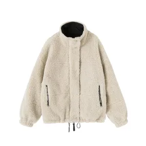 Reversible Fleece Bomber Jacket