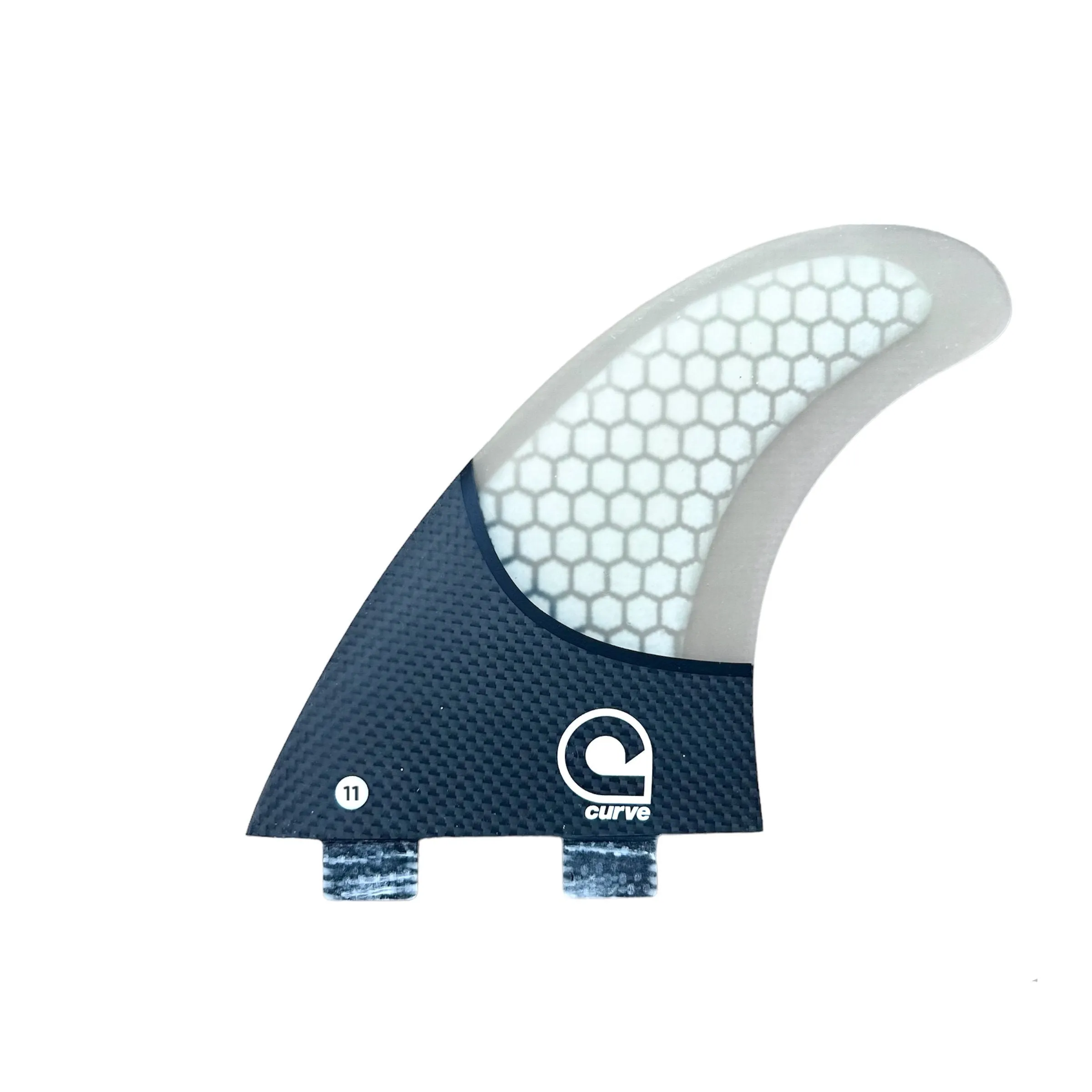 Sup Fins M11 - Dual Tab Thruster - CARBON BASE