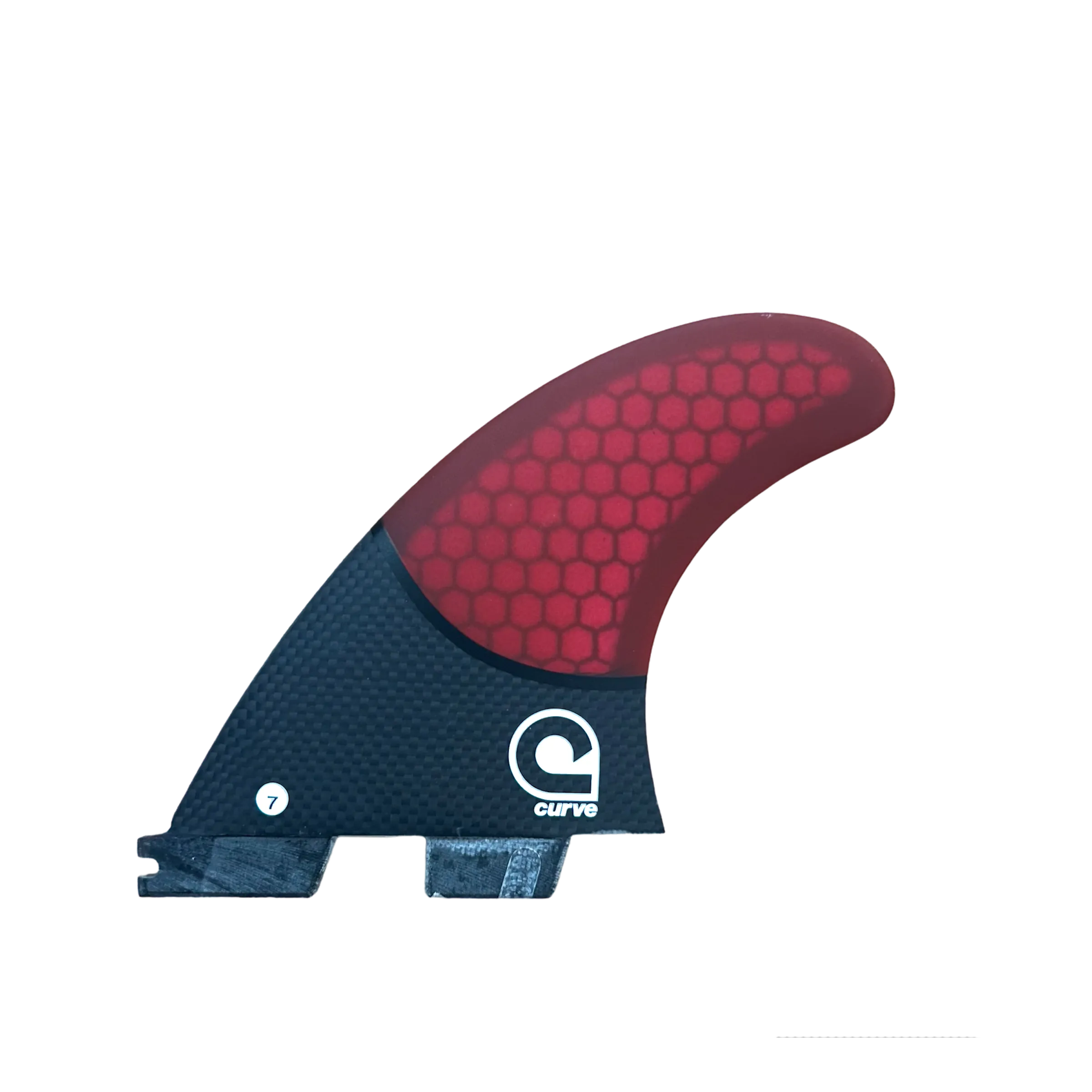 Surfboard Fins L Quad Dual Tab "II" - CARBON BASE