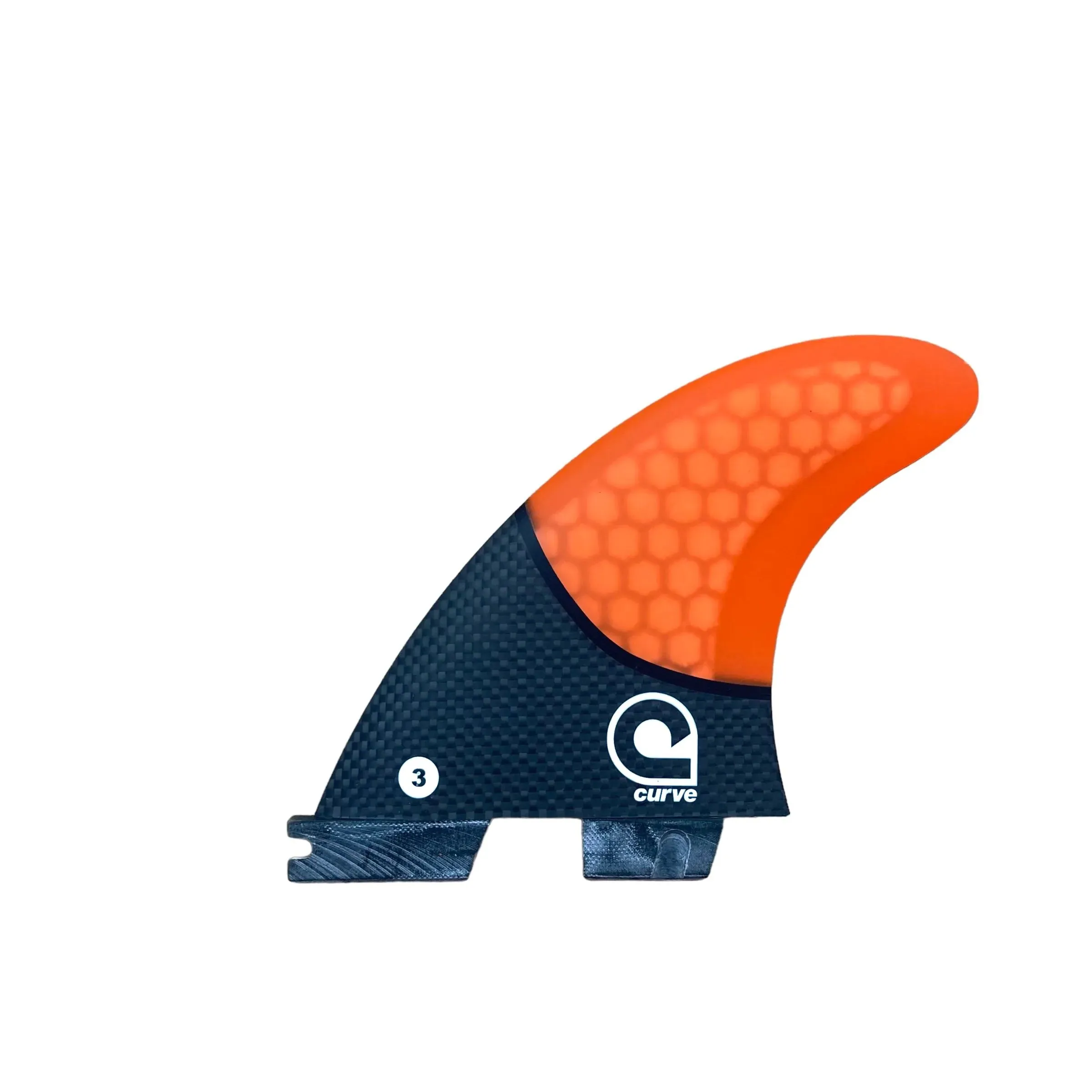 Surfboard Fins M3 - Dual Tab "II" Thruster - CARBON BASE