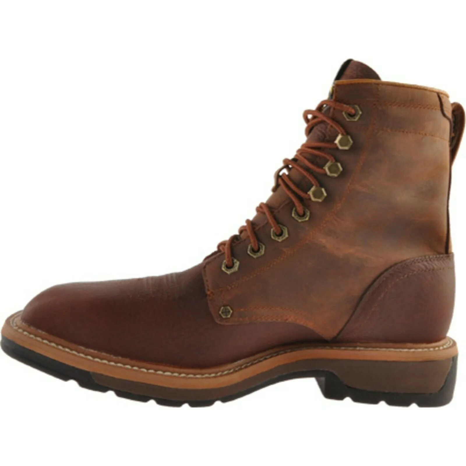 Twisted X Lacer Work Boots  8" Waterproof Steel Toe Lite Western Work MLCSLW1