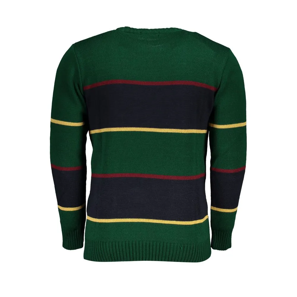 U.S. Grand Polo Green Fabric Sweater